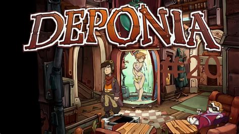 Deponia - A Hilariously Quirky Point-and-Click Adventure Filled with Eccentric Characters and Environmental Puzzles!